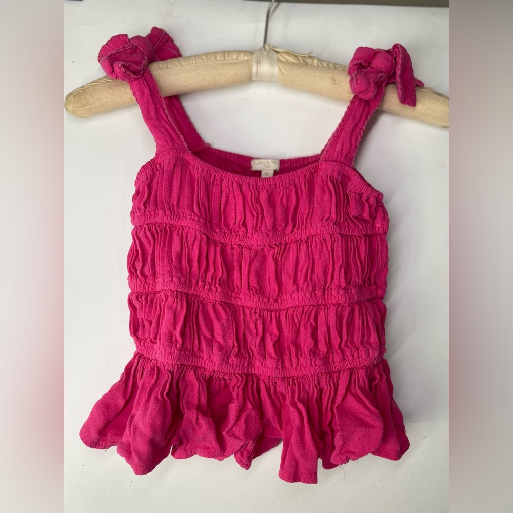 Chelsea&Violet hot pink summer top, size: girls xl